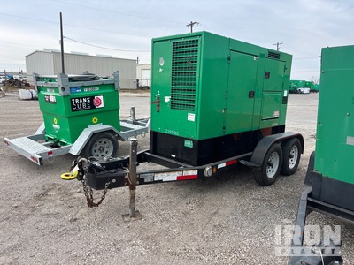 2010 Multiquip DCA70USI2 70 kVA Mobile Generator Set