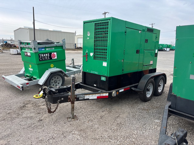 2010 Multiquip DCA70USI2 70 kVA Mobile Generator Set