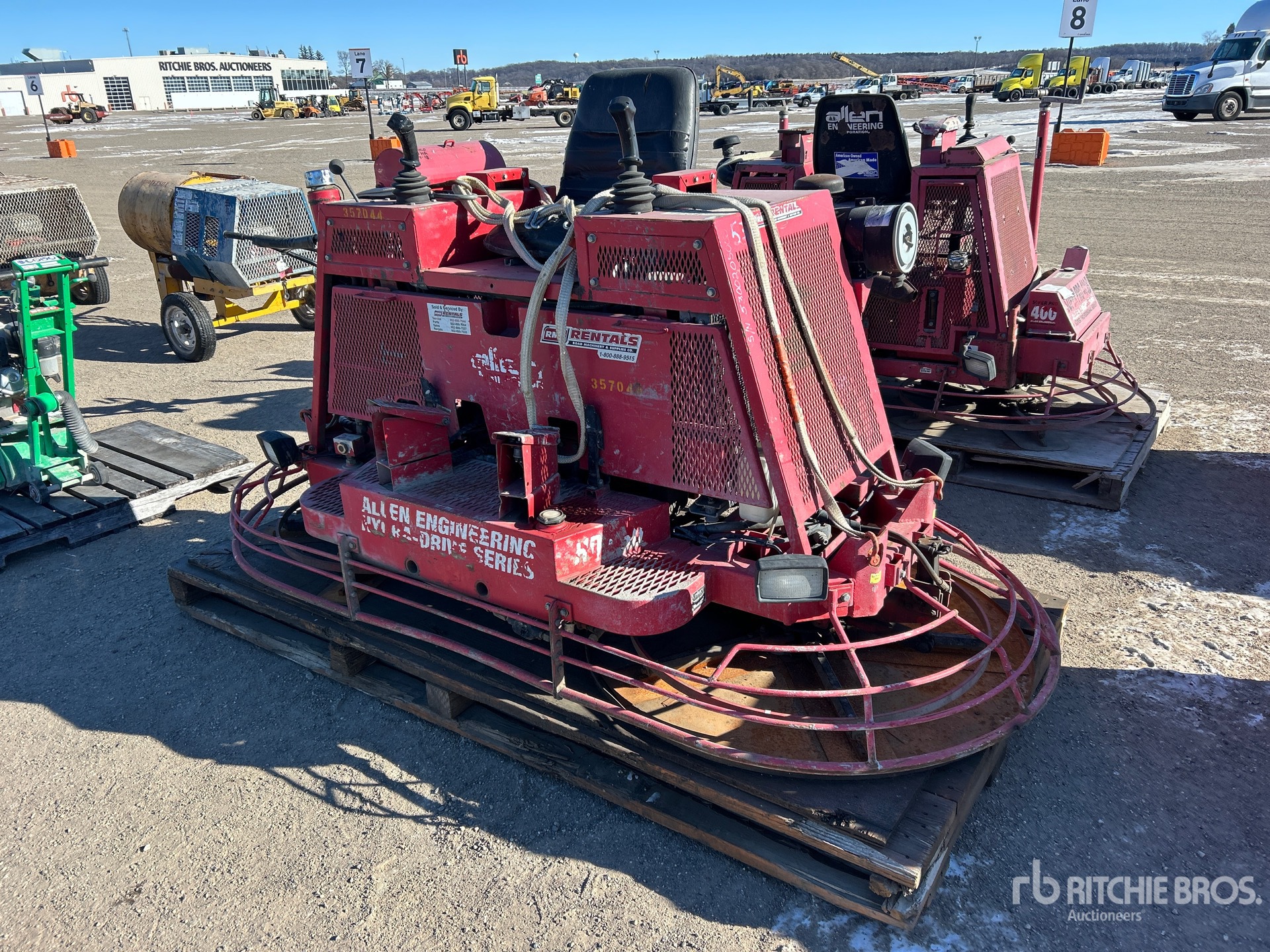 Allen 436 Ride-On Power Trowel