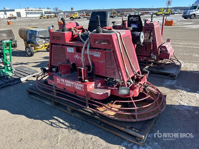 Allen 436 Ride-On Talocheuse-lisseuse