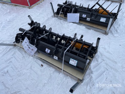 Quantity of (8) 2026 GIYI VCA-8 Mini Excavator Attachments - Fits Cat 301 (Unused)