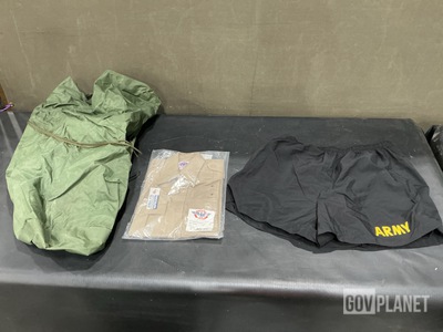 (15) Clothing Bags, (9) Regular Uniform Shirts & Assorted Items