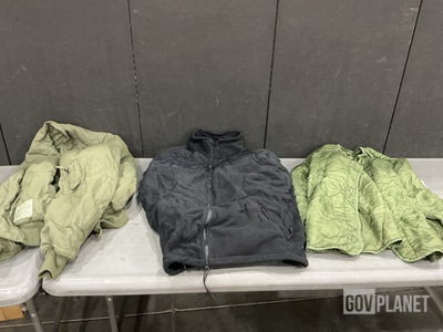 (36) Cold Weather Jackets, (3) Cold Weather Liners & (1) Cold Weather Shirt
