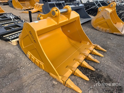 2026 Warrior WBMCRC20-1500 59 in Digging Excavator Bucket - Fits Cat 320 / 20 - 25 ton (Unused)