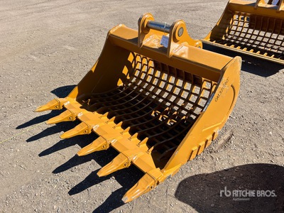 2026 Warrior WBMCS20-025 60 in Skeleton Excavator Bucket - Fits Cat 320 / 20 - 25 ton (Unused)