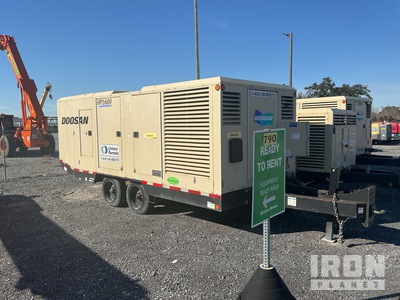 2018 Doosan HP1600WCU-T4F 1600 cfm Mobile Air Compressor
