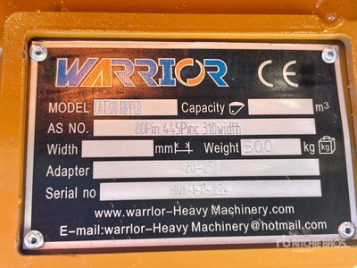 2026 Warrior WRC20-025 Excavator Ripper - Fits Cat 320 / 20 - 25 ton (Unused)