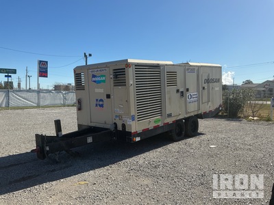 2018 Doosan HP1600WCU-T4FIQ 1600 cfm Mobile Air Compressor