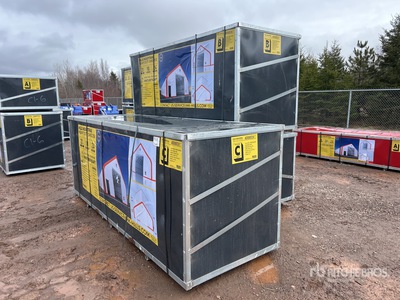 2026 HIlls Industrial 804024 40 ft x 80 ft x 24 ft Storage Building (Unused)