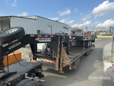 2025 Trail King TK40RB 40,000 lb, 28 ft Deck, T/A Rollback Trailer (Unused)