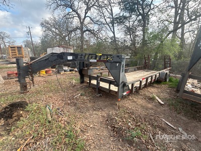 BigTex 24 ft T/A Gooseneck Remolque Portamaquinaria