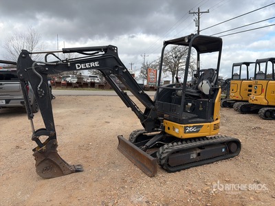 2021 John Deere 26G Mini Excavadora