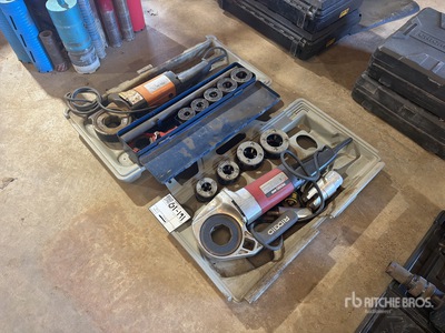 Quantity of (2) Rigid 600 Enhebrador de tuberias