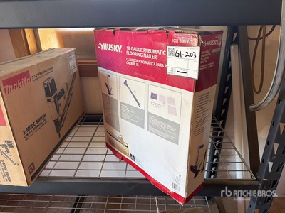 Husky 18 Gauge Pneumatic Flooring Nailer (Unused)