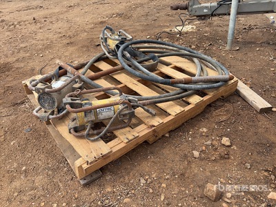 Quantity of (3) Oztec Electric Concrete Vibrator