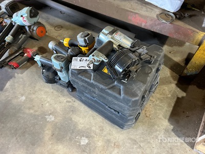 Quantity of (6) Pneumatic Coil Nailers