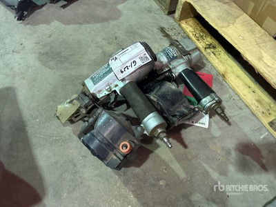 Quantity of (2) Hitachi Coil Nailers