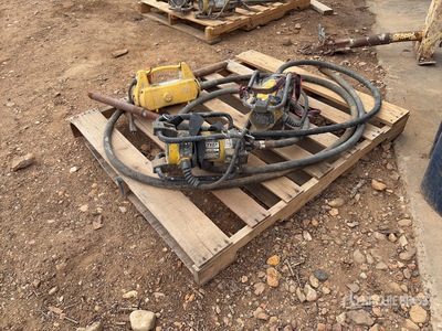 Quantity of (3) Oztec Electric Concrete Vibrator