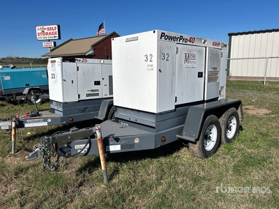 2015 Airman SDG40S 32 kW Mobile Generador