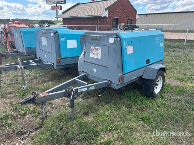 2012 Airman PDS185S 185 cfm Mobile Air Compressor