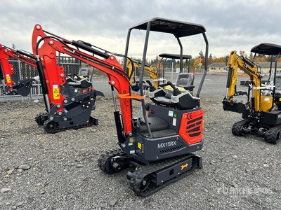 2025 CFG MX15RX Mini Excavator (Unused)