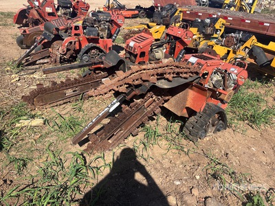 2010 Ditch Witch RT12 Walk Behind Quantity of "2" Trencher (Inoperable)