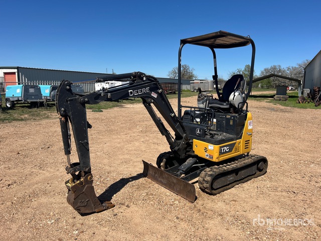 2021 John Deere 17G Mini Excavator
