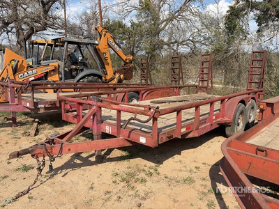 18 ft T/A Remorque pour équipement