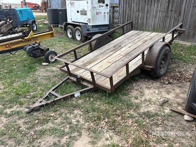 10 ft S/A Small #37 Tilt Deck Trailer