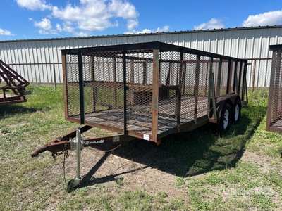 16 ft T/A Landscape Trailer