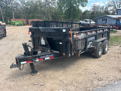 2022 Load Trail 14 ft T/A Dump Utility Trailer