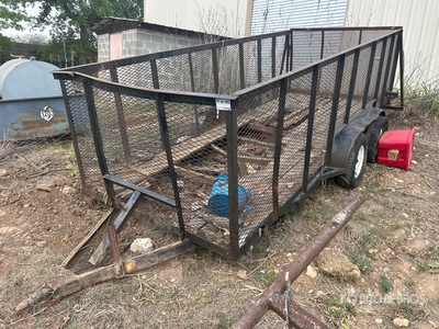 16 ft T/A Landscape Trailer (Inoperable)