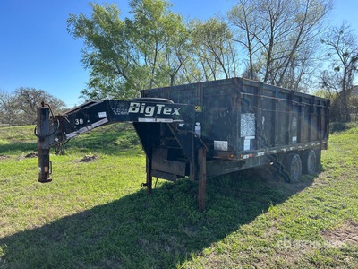 2006 Big Tex 18 ft T/A Gooseneck 軽量ダンプトレーラー