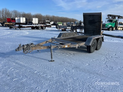 1992 Bernard 10 ft T/A Equipment Trailer