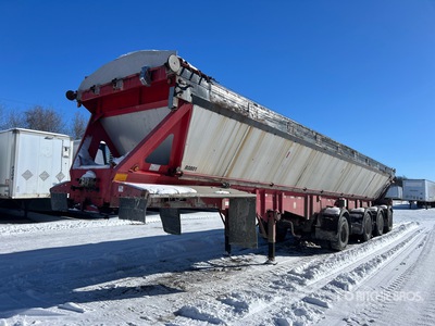 2008 Trail King 45 ft Quad/A Schubbodenauflieger