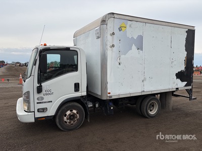 2014 Isuzu NPR 4x2 Van Truck