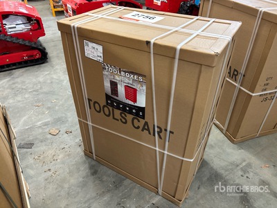 2025 STARVOX JS-RC07 Tool Cart w/ (188) pcs Tool Set Varios, herramientas manuales (Unused)