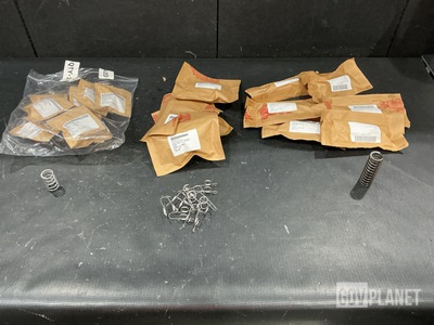 (1,010) Compression Springs, (121) Torsion Springs & Assorted Items