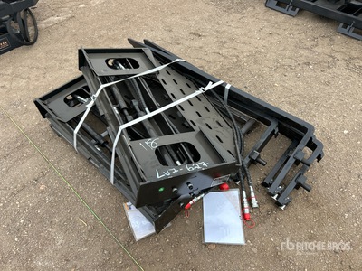 Quantity of (2) 2026 GIYI GY-SF60 60 in Skid Steer Forks (Unused)