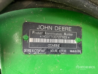 2008 John Deere 9770 STS Cosechadora
