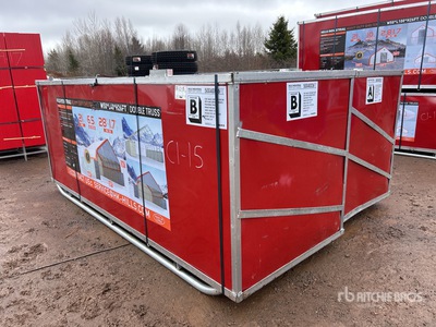 2026 HIlls Industrial 504026 40 ft x 50 ft x 26 ft Container Shelter (Unused)