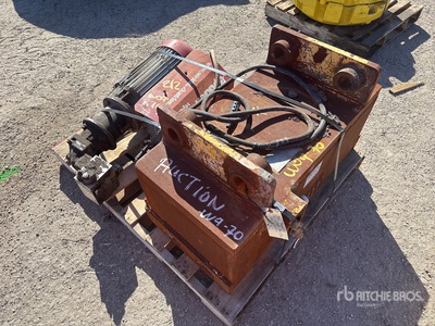 Quantity of (2) Ohio Magnetics 18 in & 36 in Excavator Scrap Magnet