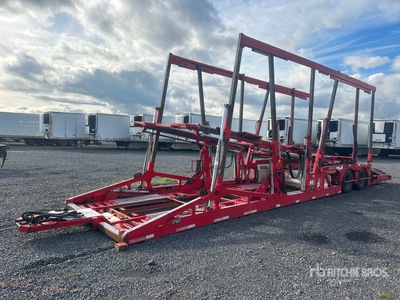 2017 Cottrell CX-11HCSD T/A 6 Car Open Car Carrier Trailer