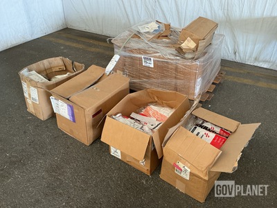 (2) Boxes of Skilcraft Dust Mop Heads, (20) Sediment Cartridges & Assorted Items