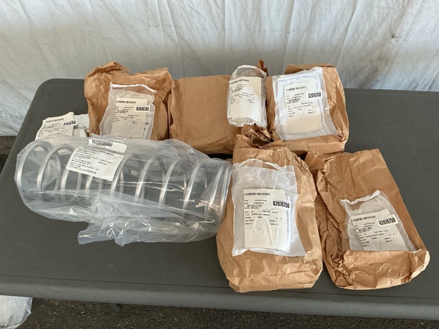 (1) Spring, (10) Bearing Halves, (91) Washer Bearings & Assorted Items