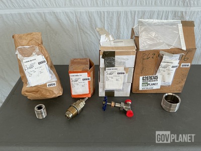 (4) Globe Valves & (10) Valve Seats