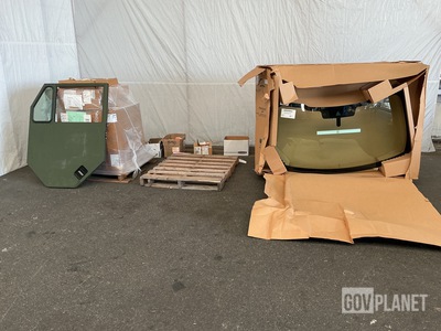 (1) Door, (5) Box Covers, (1) Platform Assembly & Assorted Items