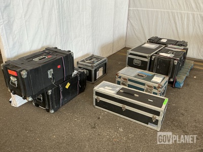 (8) Assorted Music Instrument Cases