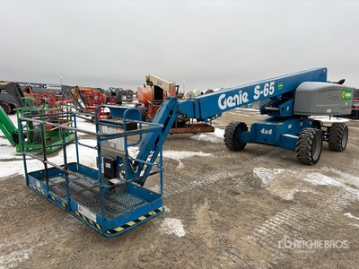 2015 Genie S-65 4WD Diesel Telescopic Boom Lift