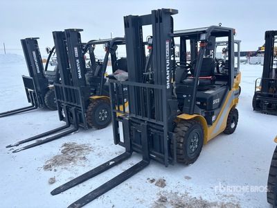 2023 Shantui SFG30 3000 kg Pneumatic Tire Forklift (Unused)